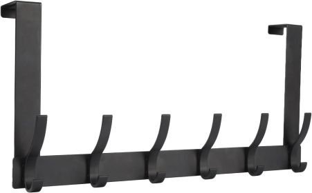 Over The Door Hooks, Door Hanger Hooks for Hanging, Over The Doors Towel Racks for Bathroom with 12 Coat Hook